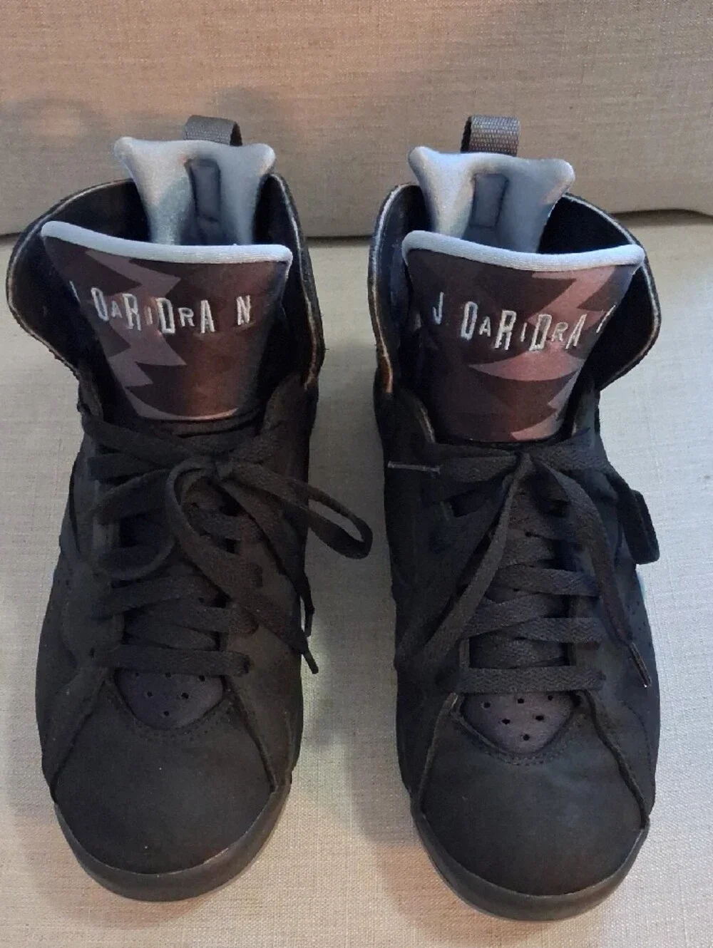 Jordan Black High-Top Sneakers